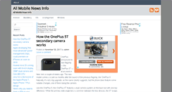 Desktop Screenshot of allmobilenews.info